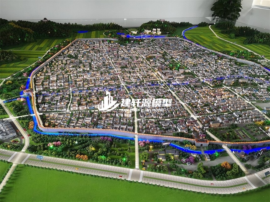 崂山城市规划模型