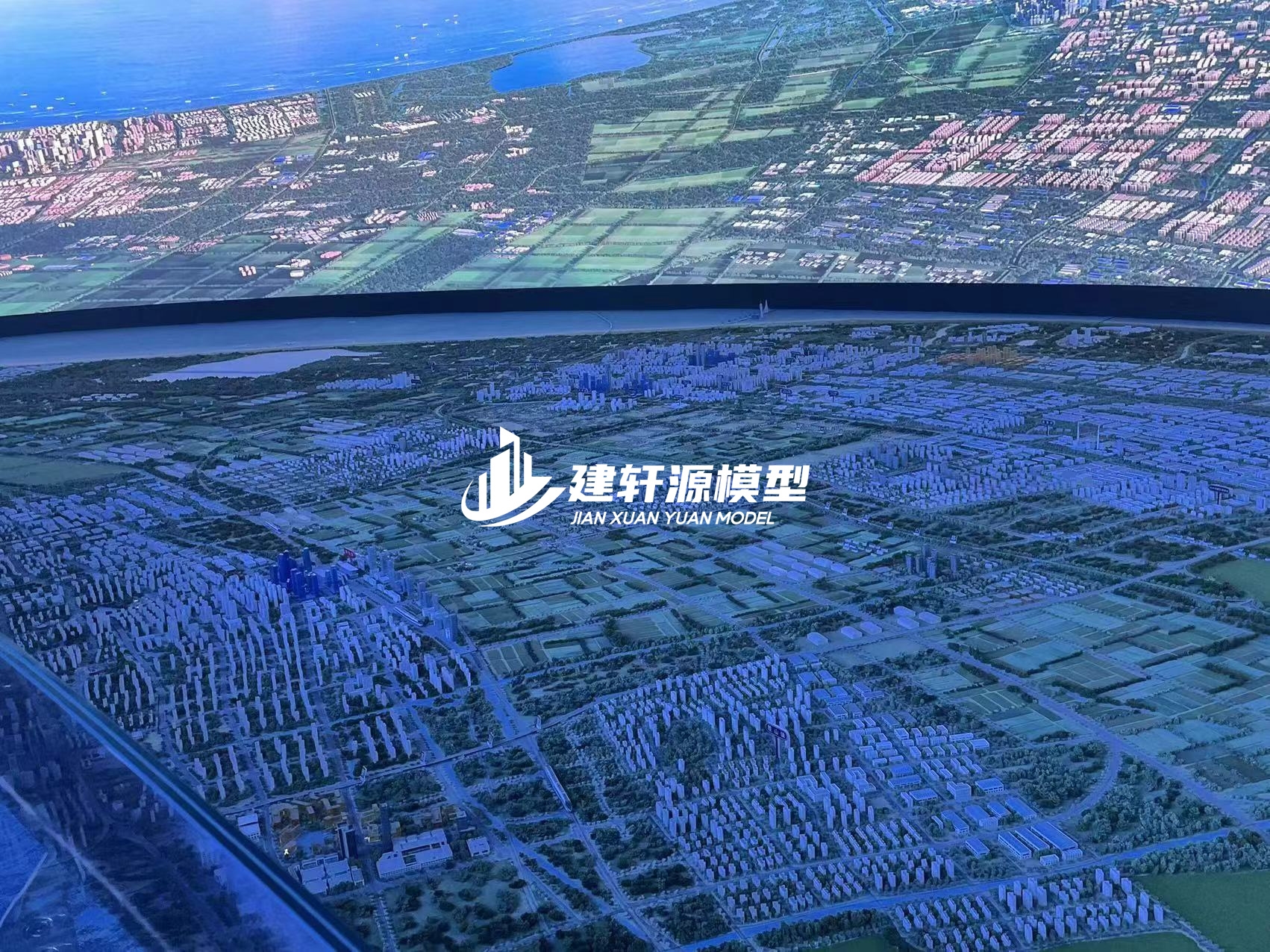 崂山城市规划模型制作