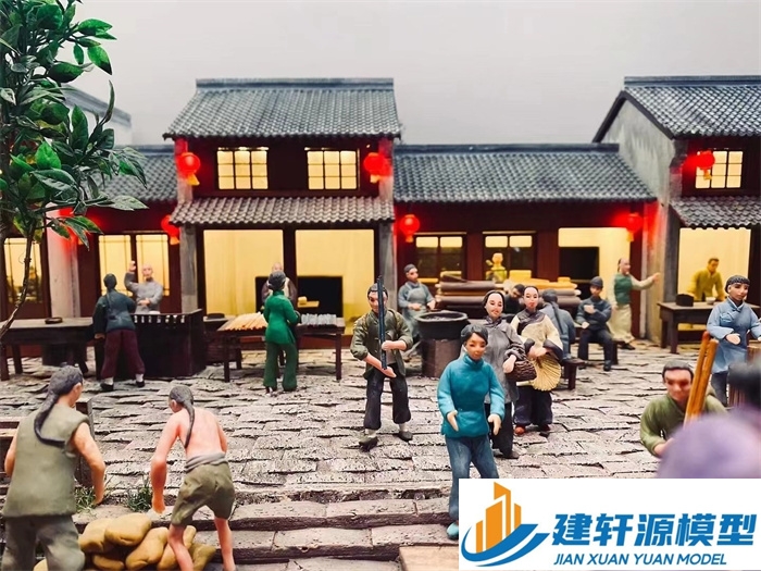 崂山香市微缩模型