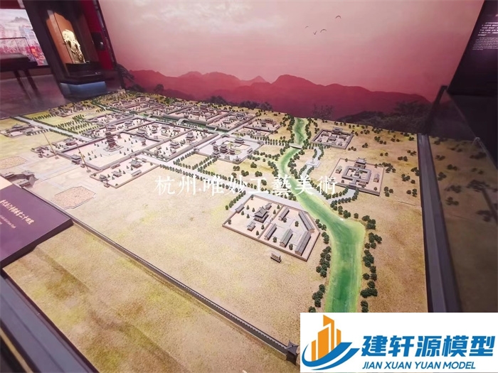 崂山微缩模型法门寺