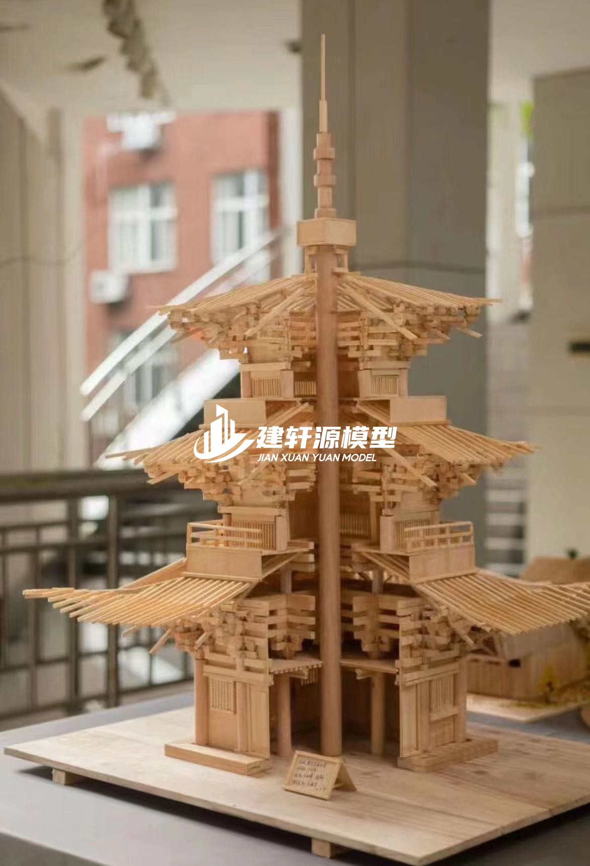 崂山古建模型厂家