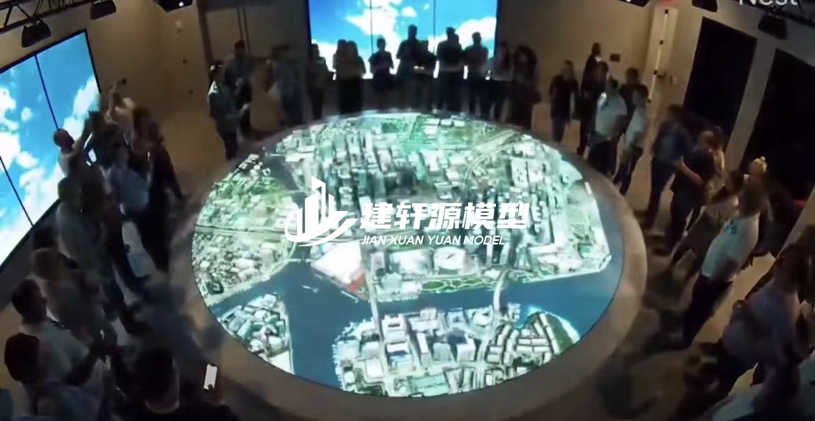 崂山投影沙盘模型定制